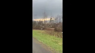 Massive Storm Damage in Ringle WI
