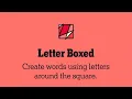 LETTERBOXED NYT Solved with 4 WORDS - New York Times Games Today s LETTERBOXED PUZZLE for April 21st