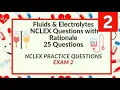 NCLEX Questions on Fluid and Electrolytes 25 Questions Exam 2