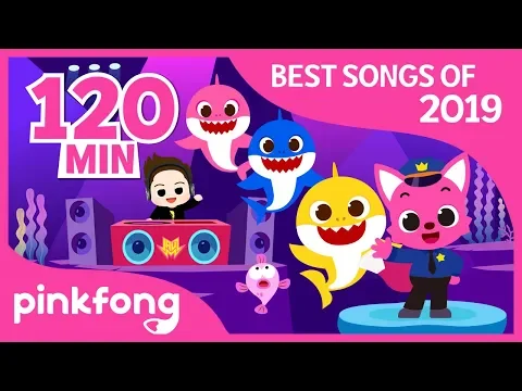 Download MP3 Baby Shark Dance and more | Best of 2019 | +Compilation | Pinkfong! Songs for Children