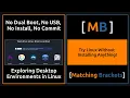 Try Linux Without Installing Anything DistroSea com Review for Beginners