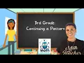 How do we use a pattern to find the missing numbers in a sequence 3rd grade