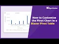 How to Customize the Pivot Chart in a Blazor Pivot Table