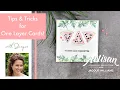 Tips Tricks for One Layer Cards