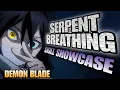 Demon Blade Serpent Breathing Skill Showcase Roblox