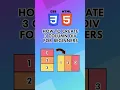 HTML CSS for Beginners 3 Column DIV