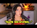 Lydia Violet Tries To Name 100 Women