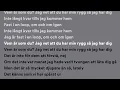 Yasin - Har Dig (Lyrics)