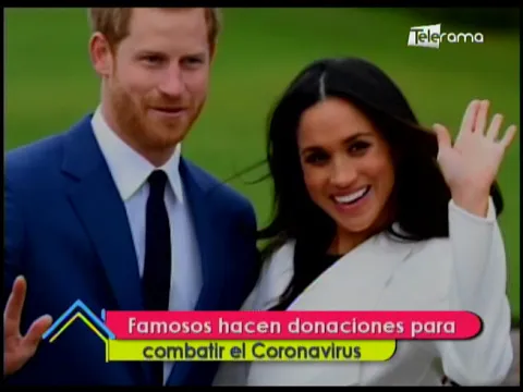 Famosos hacen donaciones para combatir el Coronavirus