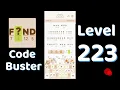 Code Busters Level 223 Walkthrough All Puzzle Solutions Solutionguruji