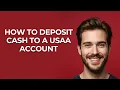 How to Deposit Cash to a Usaa Account - GUIDE