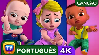 A musica do machucado (Boo Boo Song) - Canções para Crianças - ChuChu TV 4K Coleção #ChuChuTV100M