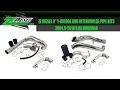 ZZ Diesel 3 Y-Bridge and Intercooler Pipe Kits 2004 5-2016 6 6L Duramax