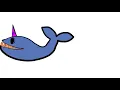 “Narwhal Eating A Bagel” Animated