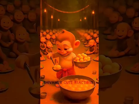 गुलाब जामुन कैसे हनुमान बांट रही 🥱😲🧆🧆🦥🐒🦥😂# Shorts # Trending
