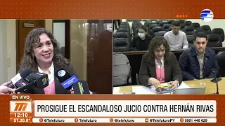 Prosigue el escandaloso juicio contra Hernán Rivas