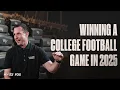 Wake Forest Head Coach Reveals How To Win In 2025