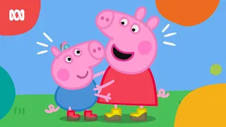 George says Peppa s name for the first time Peppa Pig ABC Kids