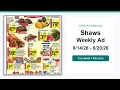 Shaws Weekly Ad 26 - 26 Top Deals