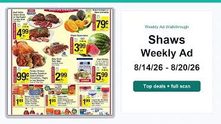 Shaws Weekly Ad 26 - 26 Top Deals