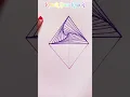 Geometric Pattern Zentangle Pattern Relaxing drawing