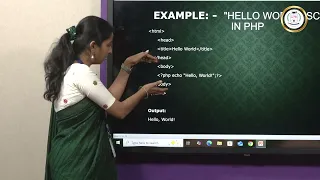 PHP HYPERTEXT PREPROCESSOR - Dr R M Gomathi
