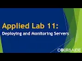 11 Applied Lab 11 Deploying and Monitoring Servers