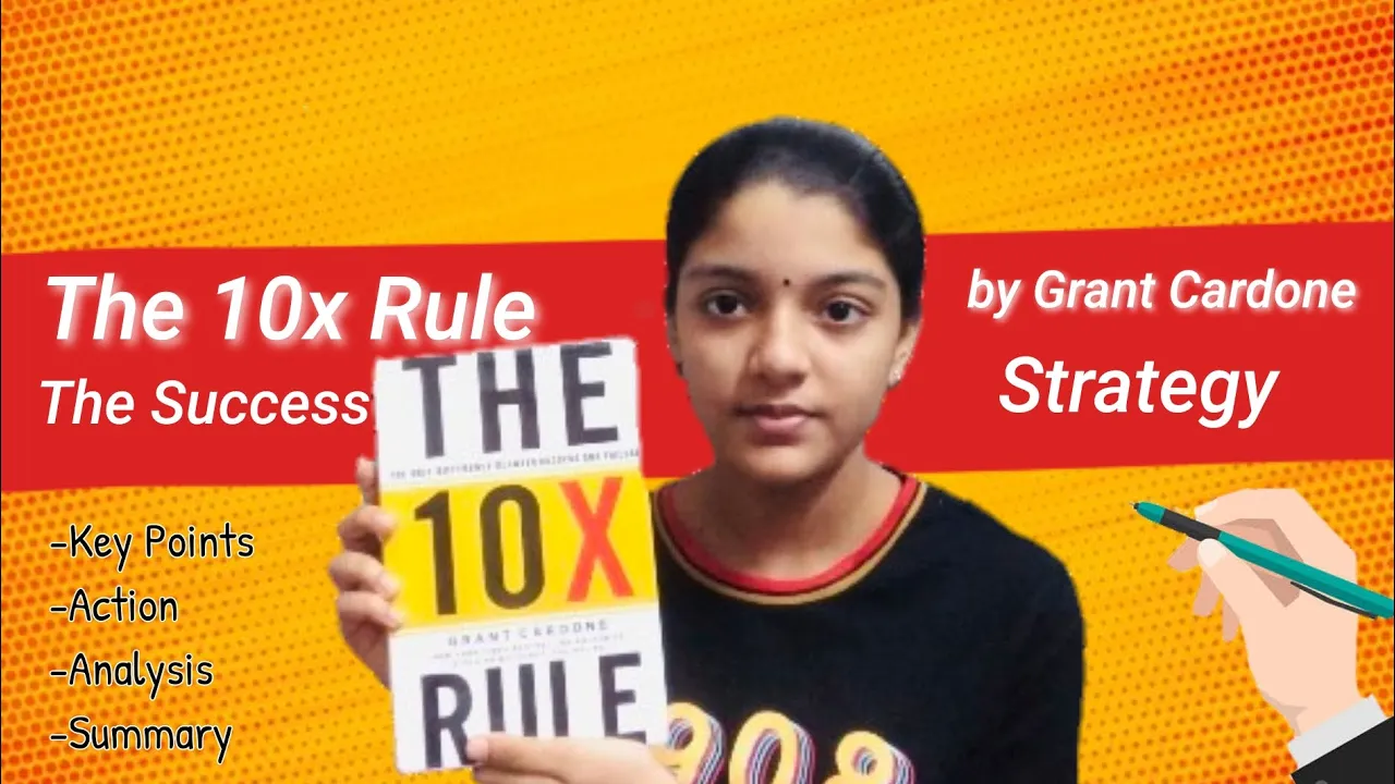 The Only Strategy You Need For Success | The 10X Rule | Tamil Booktalker