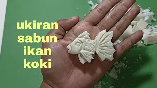 Download Cara mengukir sabun batang bentuk ikan mas koki | ukiran sabun#soapcarving #crafts #kerajinan MP3