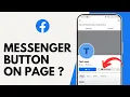 How to Add Messenger Button on Facebook Page