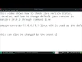 Change java default version through command line in Manjaro Linux