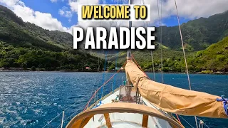 First Look Around French Polynesia / Boat Maintenance and Meeting The Locals  Ep 124
