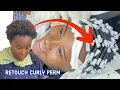 Curly perm the right way Root Touch Up permanent wave