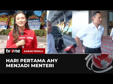 Hari Pertama AHY Jadi Menteri ATR/BPN