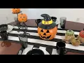 Halloween Farmhouse Table Runner In Black White