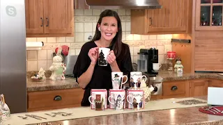 Lenox Set of 2 Holiday Heat-Changing Porcelain Mugs on QVC