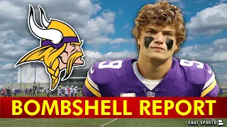 J J McCarthy Behind The Scenes Details LEAKED IN BOMBSHELL Report Vikings News