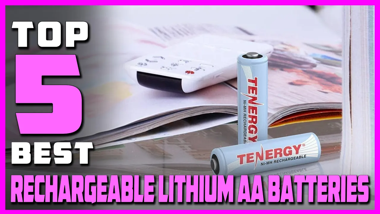 Top 5 Best Rechargeable Lithium AA Batteries Review in 2023  [High Capacity 2800mAh Batteries]