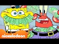 Lagu SpongeBob | Tn. Krabs BERGULING di Uang selama 60 Menit Penuh 💸 | Nickelodeon Bahasa