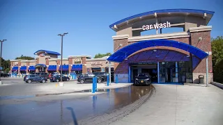 Delta Sonic Car Wash from Inside