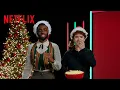 Download Lagu Caleb \u0026 Gaten Celebrate Stranger Things + NFL GameDay Christmas! | Netflix MP3
