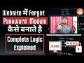 How to make Forgot Password Module Full Logic Explained Smart Contact Manager Spring Boot