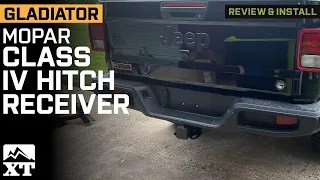 Jeep Gladiator JT Mopar Class IV Hitch Receiver Review Install