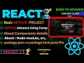 React js Deep explained Project Netflix Clone Understanding Components Files and Structure