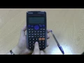 Calculator Tutorial 4 Negative numbers on a scientific calculator