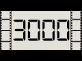 Countdown from 3000 to 0 Retro