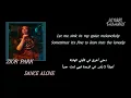ZIOR PARK - ( Dance Alone)  مترجمة للعربية