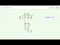 Long Division Problem Step-by-Step Solution