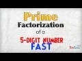 FAST Prime Factorization 5-digit number