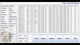 How to Create Hotel Management System with SQL Database in Java using Eclipse - Part 3 of 3